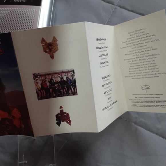 ROBERT PLANT - Now And Zen - Cassette Tape Tested - Picture 6 of 9